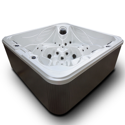 Cuba luxuosa dos termas da banheira de hidromassagem da massagem do sistema do filtro do fluxo da espuma do alto densidade de 5 pessoas