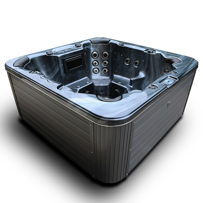Grande banheira exterior acrílica luxuosa dos redemoinhos das banheiras de hidromassagem dos termas para 6-7 pessoas