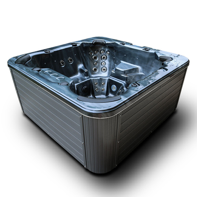 Grande banheira exterior acrílica luxuosa dos redemoinhos das banheiras de hidromassagem dos termas para 6-7 pessoas