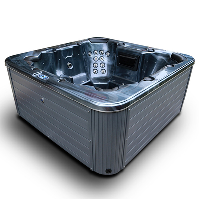 Grande banheira exterior acrílica luxuosa dos redemoinhos das banheiras de hidromassagem dos termas para 6-7 pessoas