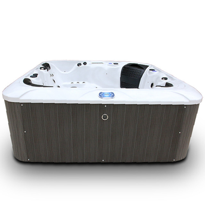 6 da banheira de hidromassagem acrílica exterior dos termas da banheira da massagem da pessoa hidro termas