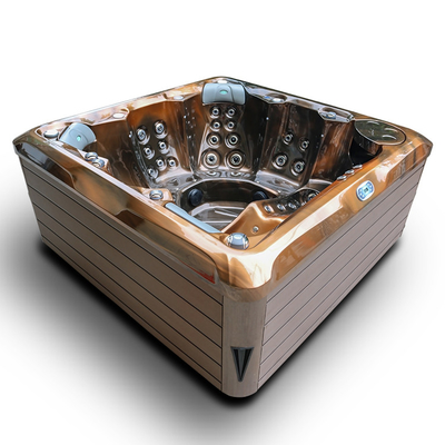 Modern Freestanding 6 Pessoas Spa ao ar livre CE Banheira Whirlpool Hydro Massage Spa Tub