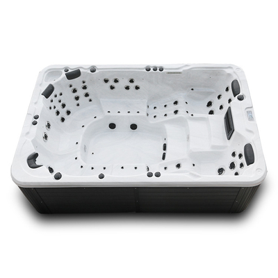 piscina infinita exterior acrílica 1320mm autônomo de 8 10 pessoas