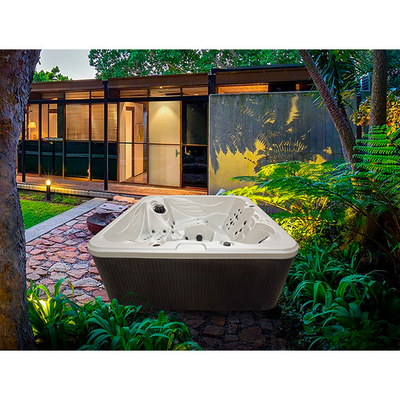 Banheira de hidromassagem exterior dos termas dos termas luxuosos europeus da massagem do redemoinho do ar