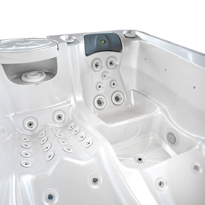 3 pessoas da cuba acrílica de Jet Whirlpool Massage Spa Hot do ar da banheira