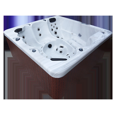 Massagem ao ar livre acrílica americana Jacuzzi banheira de hidromassagem para 6 pessoas