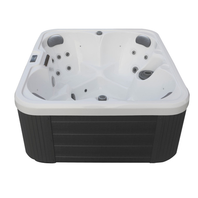 3KW as banheiras dos termas do redemoinho dos assentos do quadrado 4 fazem massagens os termas da hidroterapia das banheiras de hidromassagem exteriores