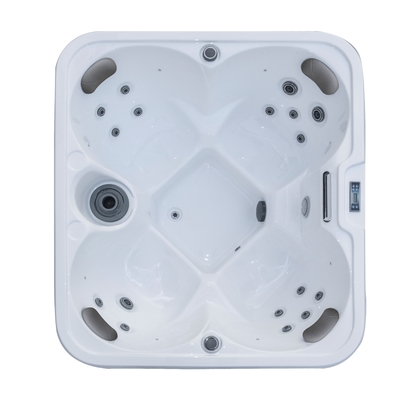 Pearl White 4 assenta banheiras dos termas do redemoinho faz massagens as banheiras de hidromassagem exteriores