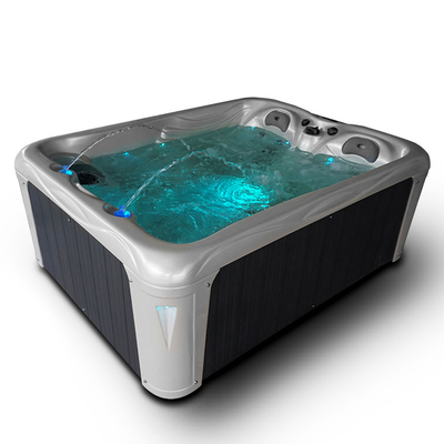 BANHEIRA DE HIDROMASSAGEM EXTERIOR COM ASSENTO DA SALA DE ESTAR DO CONFORTO E PARA REFRIGERAR PARA BAIXO SEAT