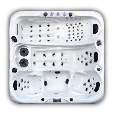 O balboa personalizado consola a banheira de hidromassagem exterior com o vadio para espaços pequenos
