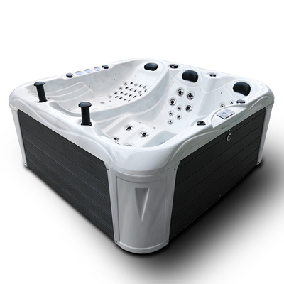 O balboa personalizado consola a banheira de hidromassagem exterior com o vadio para espaços pequenos