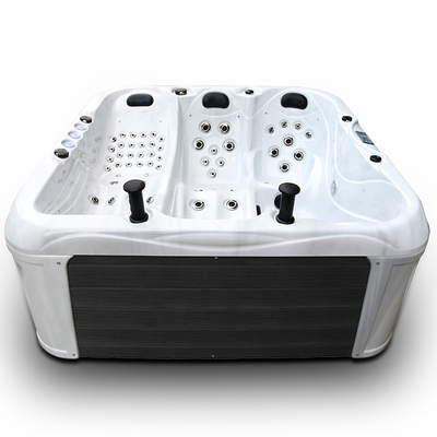 O balboa personalizado consola a banheira de hidromassagem exterior com o vadio para espaços pequenos