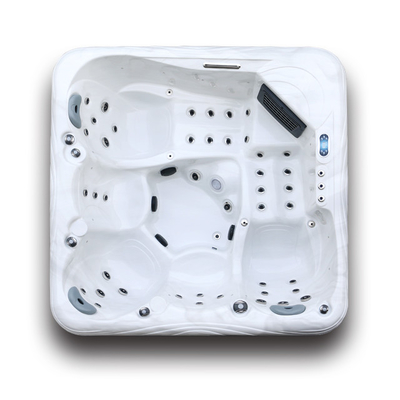 Villa Banheira de Hidromassagem para 5 Pessoas com Hidromassagem para Jacuzzi Spa ao Ar Livre Banheira de Hidromassagem