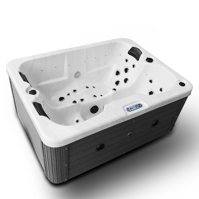 Elevação - das cubas internas luxuosas dos termas da massagem do hotel da tecnologia cuba quente dos termas de Bluetooth