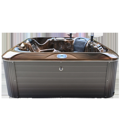 Redemoinho de mármore branco acrílico da banheira da massagem do sistema de controlo do balboa da banheira de hidromassagem das pessoas de M-780D 5