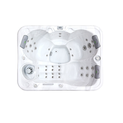 Hidroterapia acrílica Whirlpool Massage Spa Banheira de hidromassagem para 4 pessoas para relaxamento ao ar livre