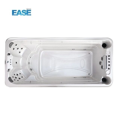Piscina de banho ao ar livre para jardim 5 metros piscina infinita spa banheira de hidromassagem com função de massagem