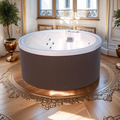 Banheira portátil de spa acrílica Whirlpool Massagem hidroterapia Banheira de hidromassagem com aquecimento