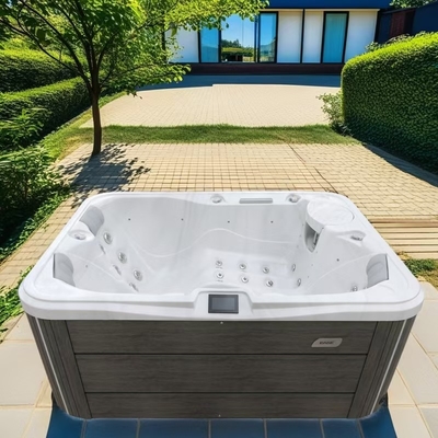 Banheira de banho exterior acrílica de boa qualidade hidromassagem piscina spa piscina sauna banheira de hidromassagem