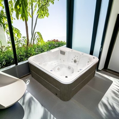 Festa de jardim ao ar livre Acrílico Hidro massagem banheira de hidromassagem piscina de spa ao ar livre com zona dupla